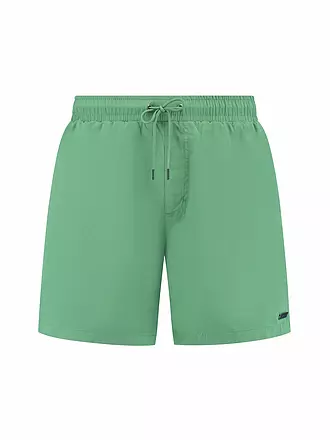 BEACHLIFE | Pantaloncini da bagno da uomo | olive